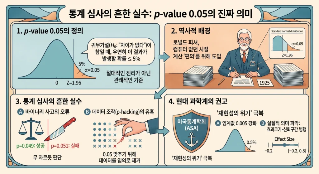 효과크기 신뢰구간 개념 모르면 논문 통과 불가? p-value 0.05의 함정 피하는 3가지 완벽 가이드 2 효과크기 신뢰구간 개념 모르면 논문 통과 불가? p-value 0.05의 함정 피하는 3가지 완벽 가이드