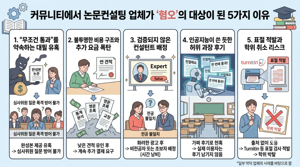 논문컨설팅 업체? 이거 정당한가요? 부정적으로 인식되는 5가지 이유와 진실 3 논문컨설팅 업체? 이거 정당한가요? 부정적으로 인식되는 5가지 이유와 진실