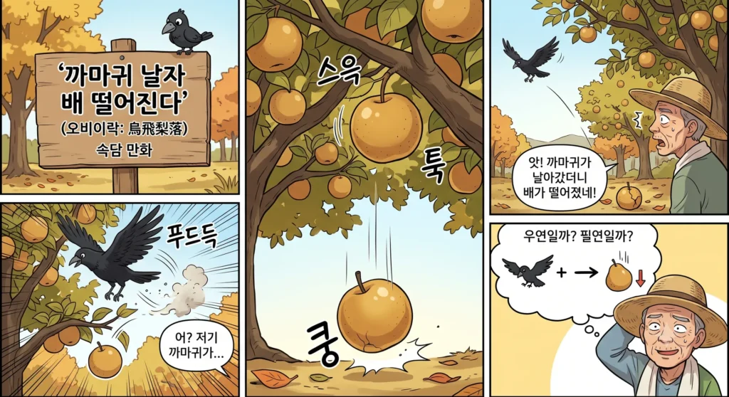 상관관계 개념, 까마귀 날자 배 떨어진다는 속담을 통계학으로 증명한다면? 심사 탈락 막는 3가지 논문통계 검증법 2 상관관계 개념, 까마귀 날자 배 떨어진다는 속담을 통계학으로 증명한다면? 심사 탈락 막는 3가지 논문통계 검증법